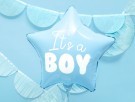Folieballong stjerne It´s a boy 48cm thumbnail
