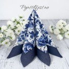 Servietter Lunsj Delft Blue 20stk  thumbnail