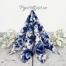 Servietter Lunsj Delft Blue 20stk  thumbnail