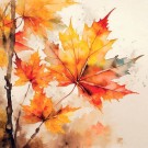 Servietter Lunsj Vibrant Leaves 20stk  thumbnail