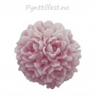 Dekorlys Blomsterkule 8cm Lysrosa thumbnail