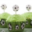 Fotball Muffinsform 25 stk thumbnail