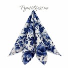 Servietter Lunsj Delft Blue 20stk  thumbnail