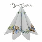 Servietter Lunsj Baby Teddy Bear Blå 20stk  thumbnail