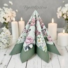 Servietter Lunsj Amelia green 20stk  thumbnail