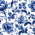 Servietter Lunsj Delft Blue 20stk  thumbnail