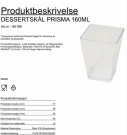 Dessertskåler Cocktail Cubes 160ml 24stk thumbnail