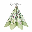 Servietter Lunsj Beauty Of Spring Light Green 20stk thumbnail
