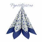 Servietter Lunsj Happy Flowers blue 20stk (utgående) thumbnail