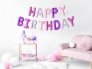 Folieballonger Happy Birthday 340x35cm Mix thumbnail