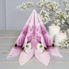 Servietter Lunsj Knitted shoes Rosa 20stk  thumbnail