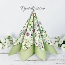 Servietter Lunsj Beauty Of Spring Light Green 20stk thumbnail