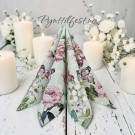 Servietter Lunsj Amelia green 20stk  thumbnail