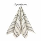 Servietter Lunsj Musikk Noter 20stk  thumbnail