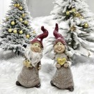 Nissepar med hjerte og stjerne 8,5cm thumbnail