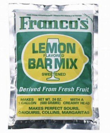 Drinkmix Francos Sweet & Sour Lemon 4L