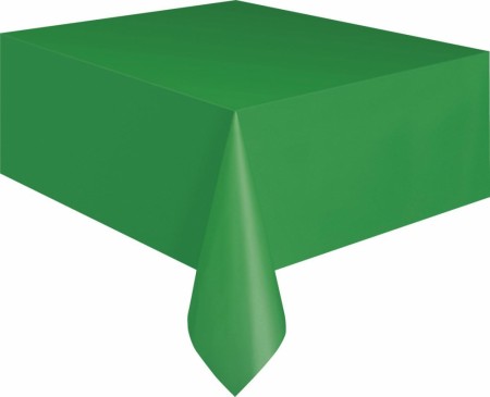 Plastikkduk 137x274cm Smaragdgrønn