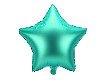 Folieballong Stjerne 48cm grønn