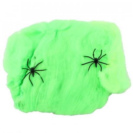 Spiderweb Halloween Grønn 60 gram