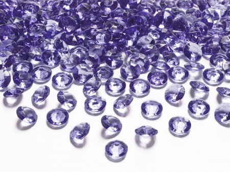 Krystaller 12mm 100stk Violett14