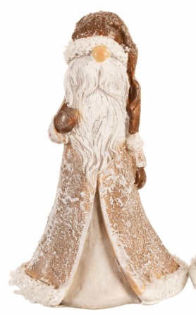 Nisse beige/brun stående 5x8cm 