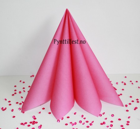Servietter Textile Touch Pink 12stk