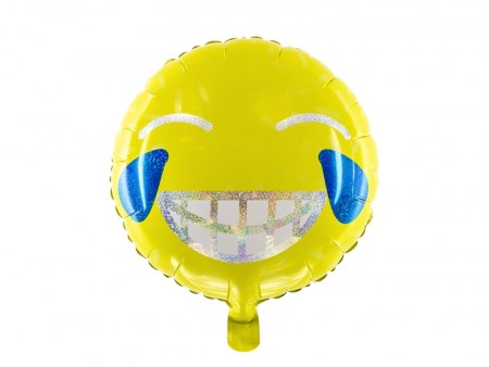 Folieballong Emoji Smile 45cm