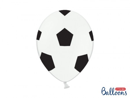 Ballonger Fotball 30cm 6stk 