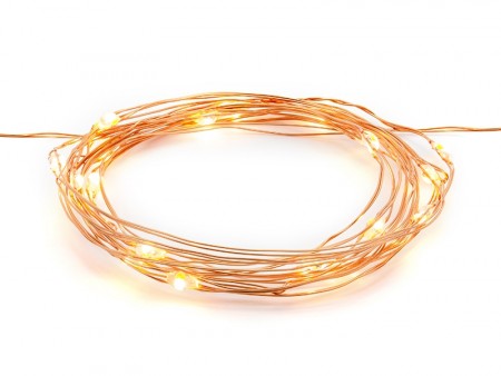 LEDlys copper wire 1.90m 20lys