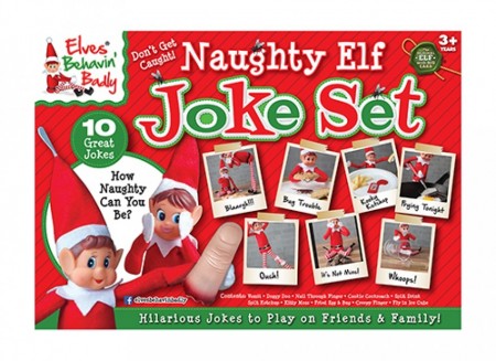 Rampenissen Elf on the shelf Boks med 10 spøkeprodukter