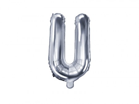 Folieballong Sølv 35cm U