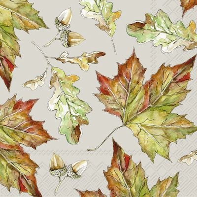 Servietter It´s Autumn creme Lunsj 20stk