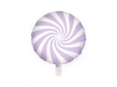 Folieballong Candy 35cm Lyslilla