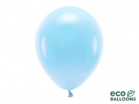 Ballonger Eco 10stk pastel skyblue011 (dårlig kvalitet)