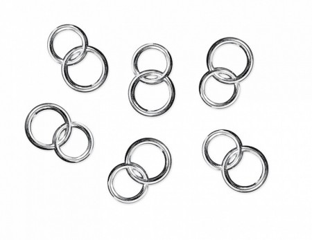 Craft Wedding rings Sølv 15mm 25stk