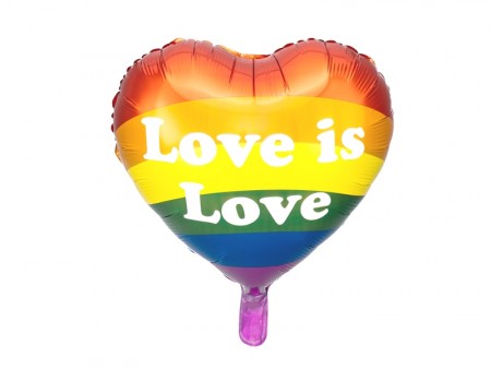 Folieballong Love is Love 35cm
