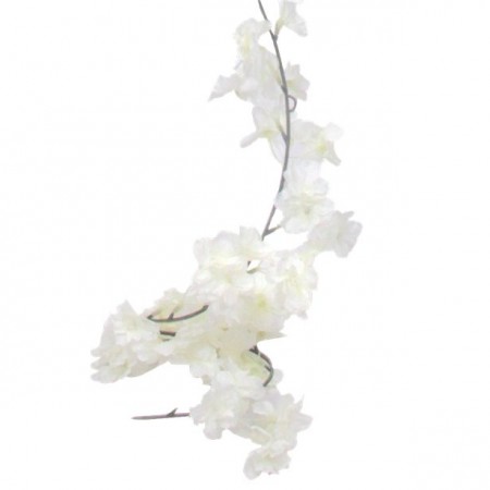 Bordpynt Girlander Hvit Blossom 2.1m