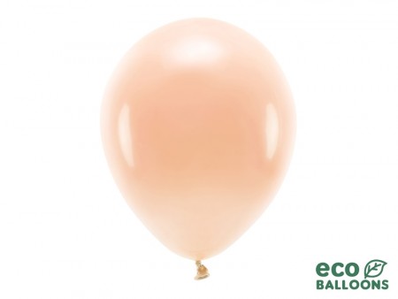 Ballonger Eco 10stk pastel peach075 (dårlig kvalitet)