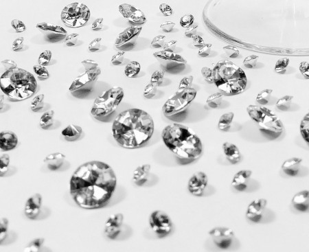 Diamanter 100 gram Sølv