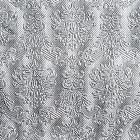 Servietter Elegance Sølv Lunsj 15stk