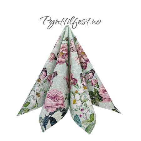 Servietter Lunsj Amelia green 20stk 
