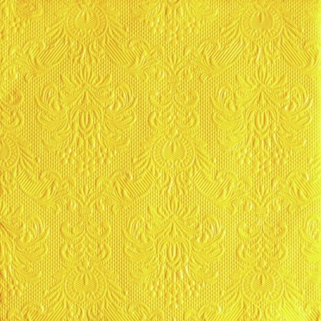 Servietter Elegance Yellow Lunsj 15stk