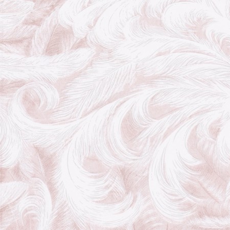 Servietter Frosted Feather Light Rose 16stk
