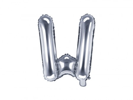 Folieballong Sølv 35cm W