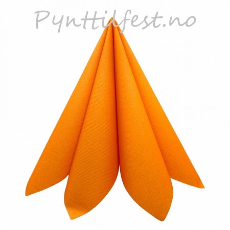 Servietter Textile Touch Mørk Oransje 12 stk