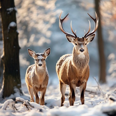 Servietter Lunsj Deer in forest 20stk 