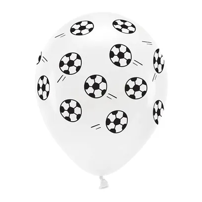 Fotball Ballonger 6 stk 33cm NY