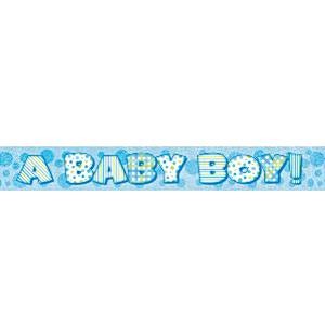 Banner Baby Boy 3,7 meter