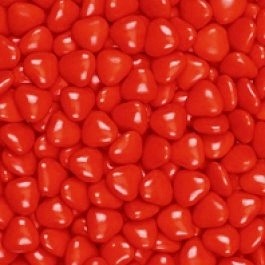 Sjokoladehjerter Rød 1 kg