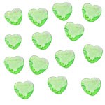 Hjerter Diamant Eplegrønn ca 80 stk